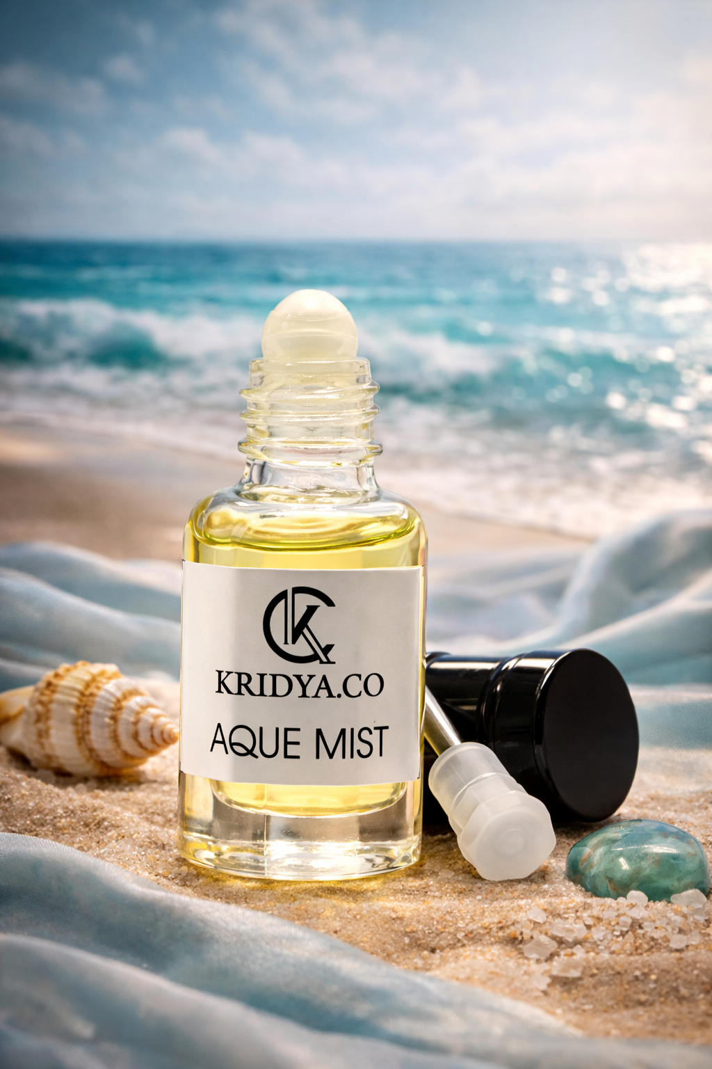 KRIDYA.CO Aque Mist  Attar – Premium Long Lasting Alcohol-Free Perfume Oil