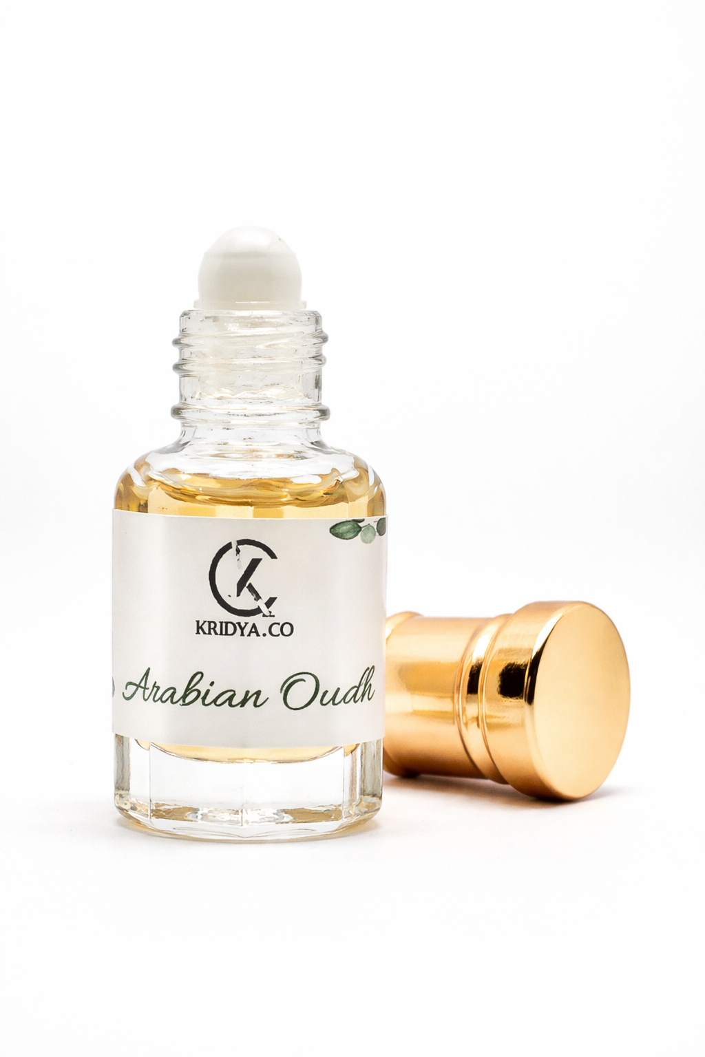 KRIDYA.CO Arabian Oud Attar – Luxury Alcohol-Free Perfume Oil | Rich Woody Perfume Oil