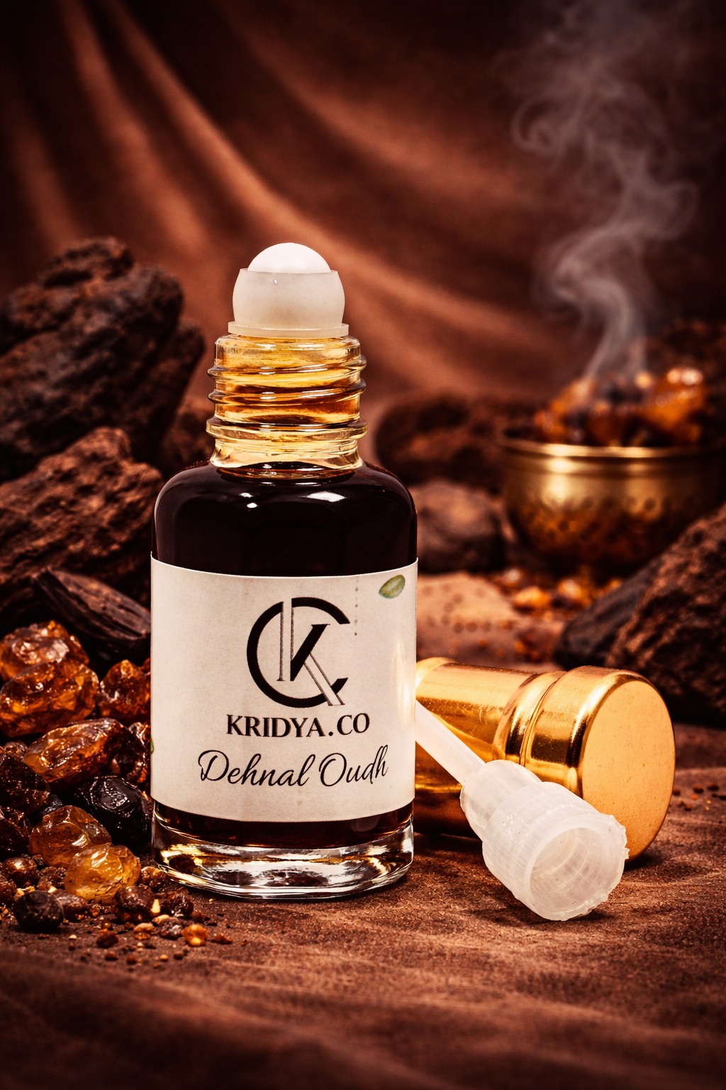 KRIDYA.CO Premium Dehn Al Oudh Attar – Luxury Oud Perfume Oil