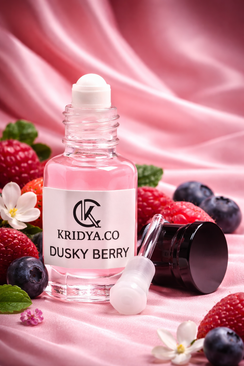 KRIDYA.CO Dusky Berry Attar – Premium Long Lasting Alcohol-Free Perfume Oil