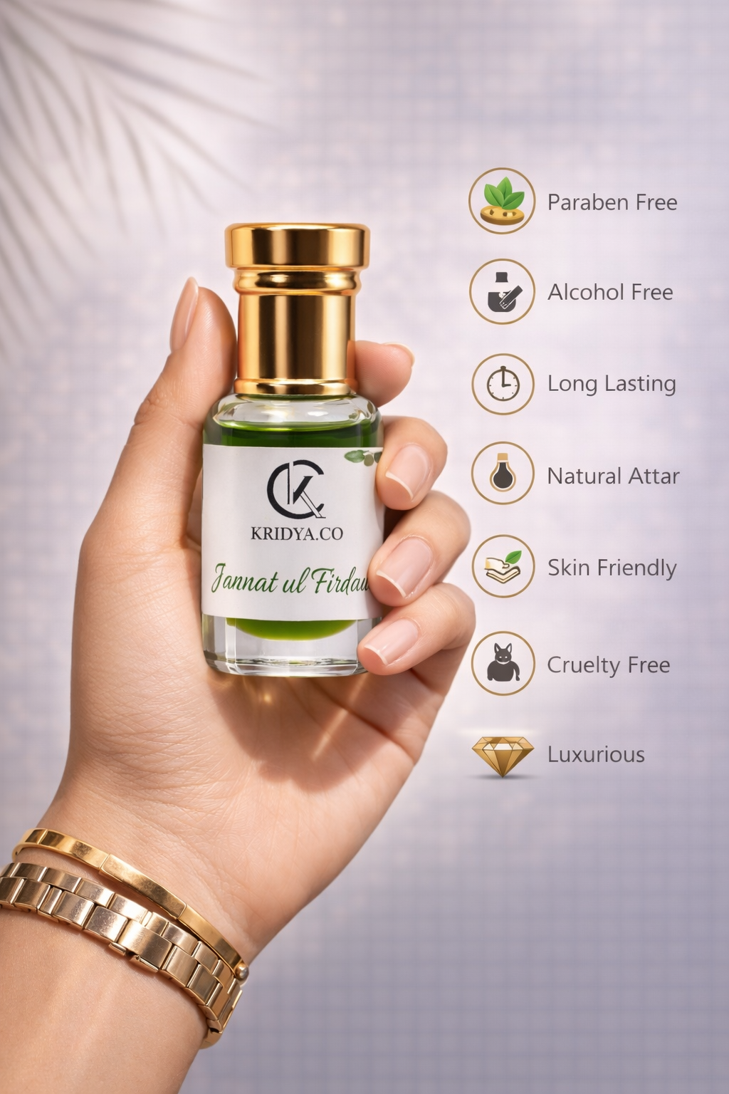 KRIDYA.CO Jannat Ul Firdaus Perfume Oil – Luxury Oriental Attar