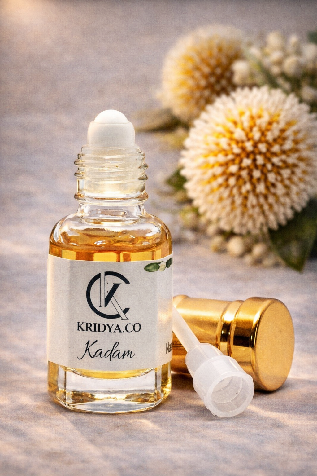 KRIDYA.CO Kadam Attar – Premium Long Lasting Alcohol-Free Perfume Oil