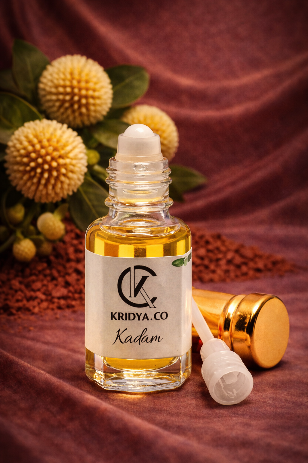 KRIDYA.CO Kadam Attar – Premium Long Lasting Alcohol-Free Perfume Oil