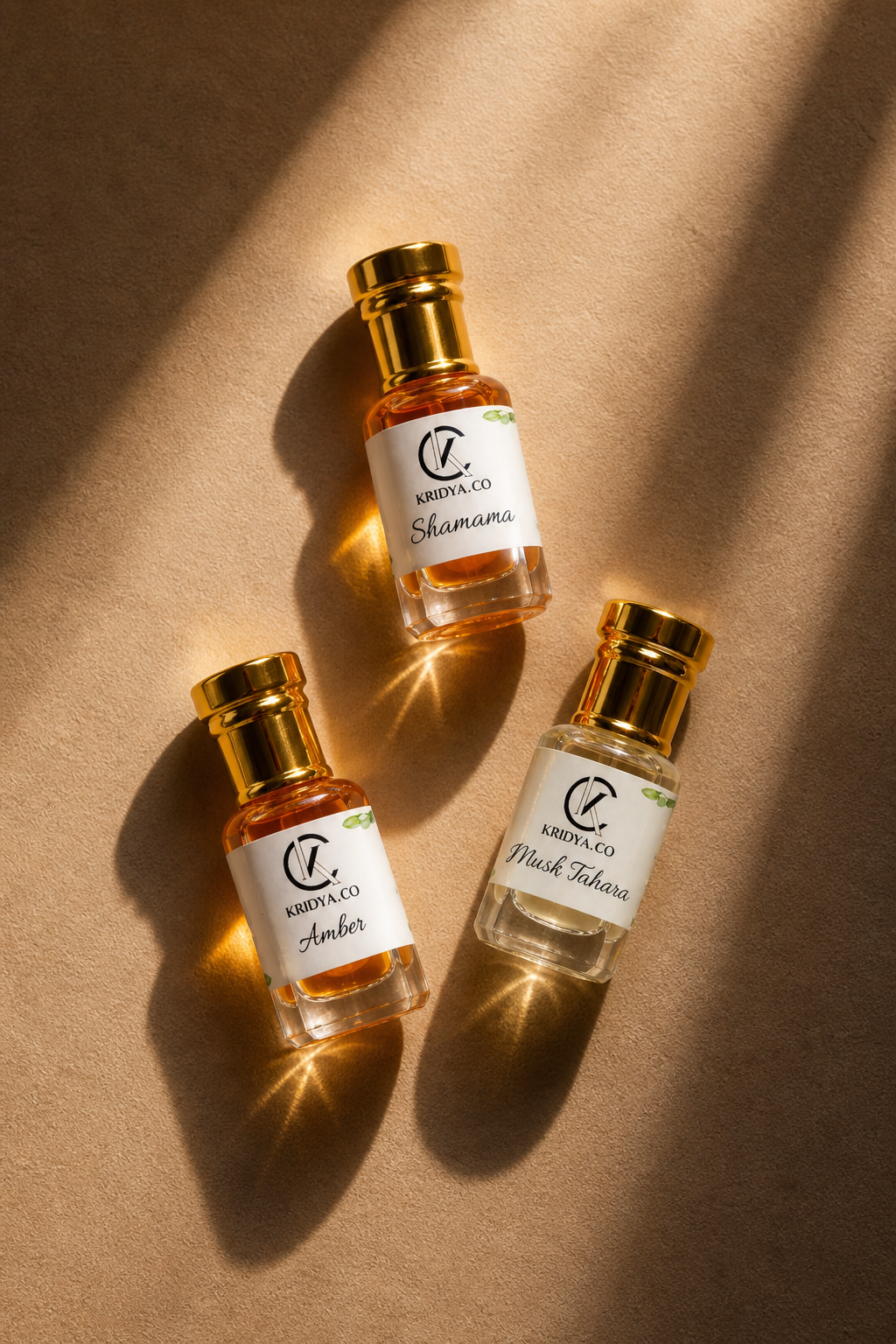 KRIDYA.CO Premium Oriental Attar Combo Set 3 x 3ml