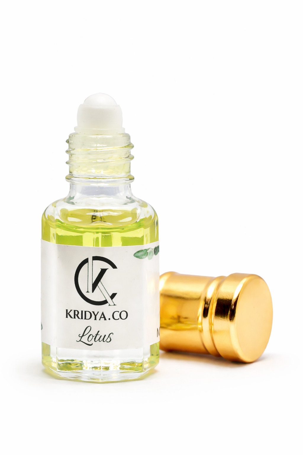 KRIDYA.CO Lotus Attar – Premium Long Lasting Alcohol-Free Perfume Oil