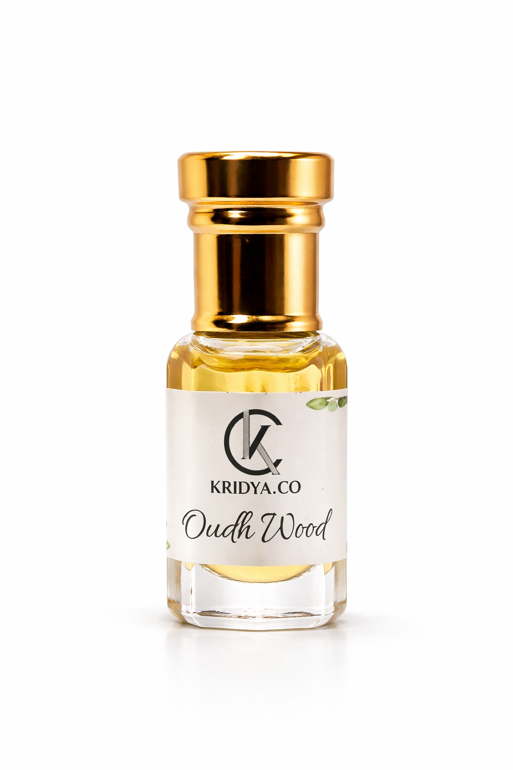 KRIDYA.CO Oudh Wood Attar – Luxury Alcohol-Free Perfume Oil