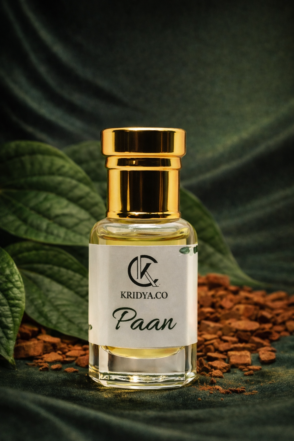 KRIDYA.CO Premium Paan Attar – Sweet Fresh Perfume Oil KRIDYA.CO Paan Attar – Alcohol-Free Oriental Fragrance