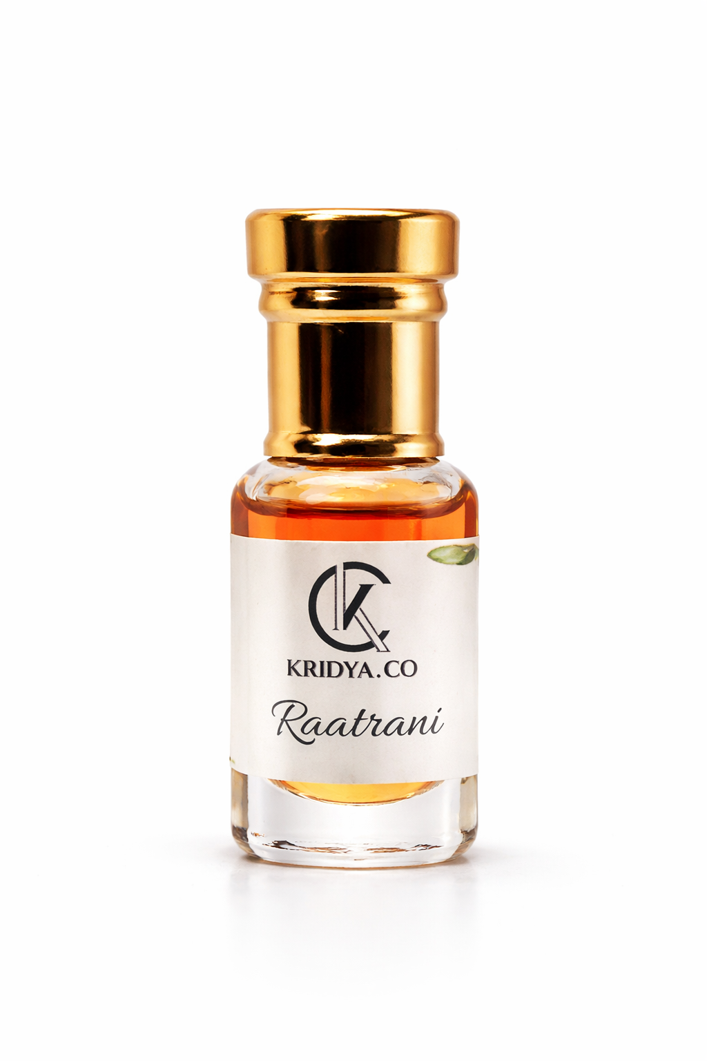 KRIDYA.CO Premium Raat Rani Attar – Night Bloom Floral Perfume Oil |  Luxury Perfume Oil |Alcohol-Free Floral Fragrance