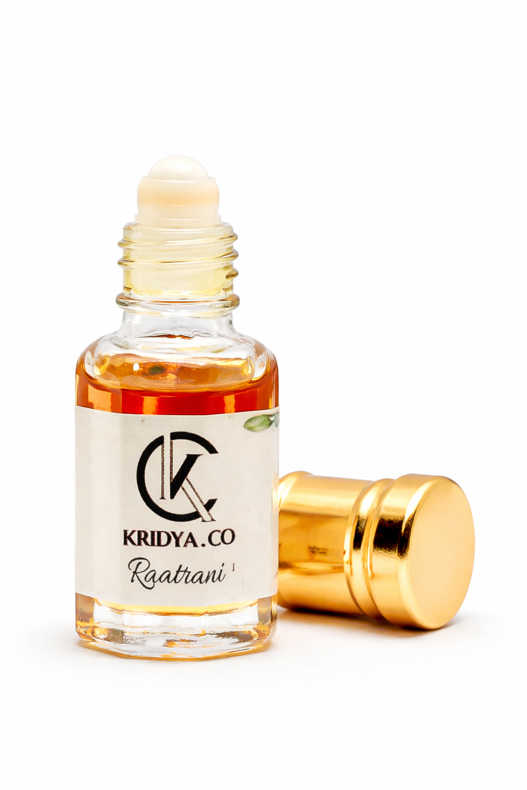 KRIDYA.CO Premium Raat Rani Attar – Night Bloom Floral Perfume Oil |  Luxury Perfume Oil |Alcohol-Free Floral Fragrance
