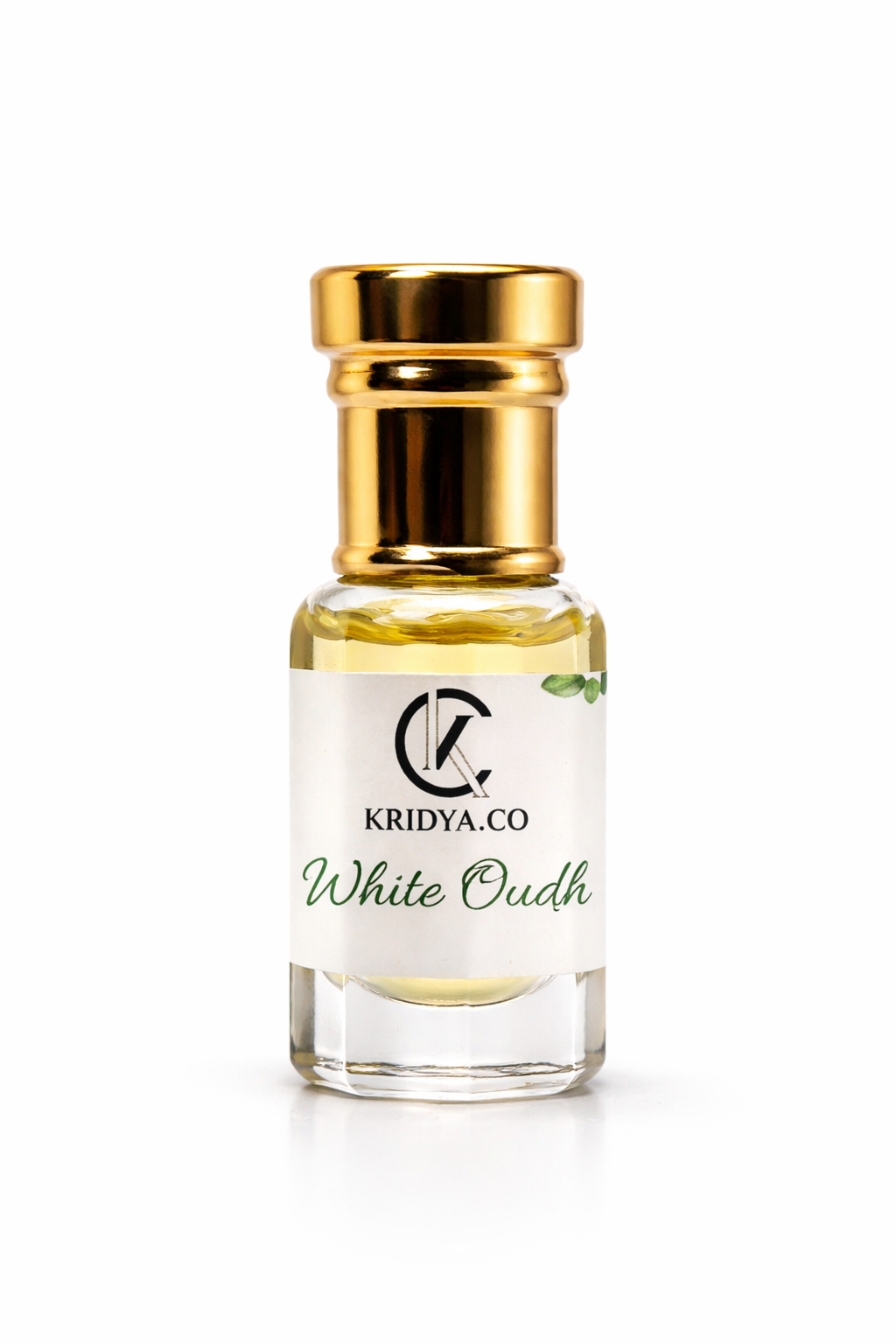 KRIDYA.CO Premium White Oudh Attar – Luxury Alcohol-Free Perfume Oil