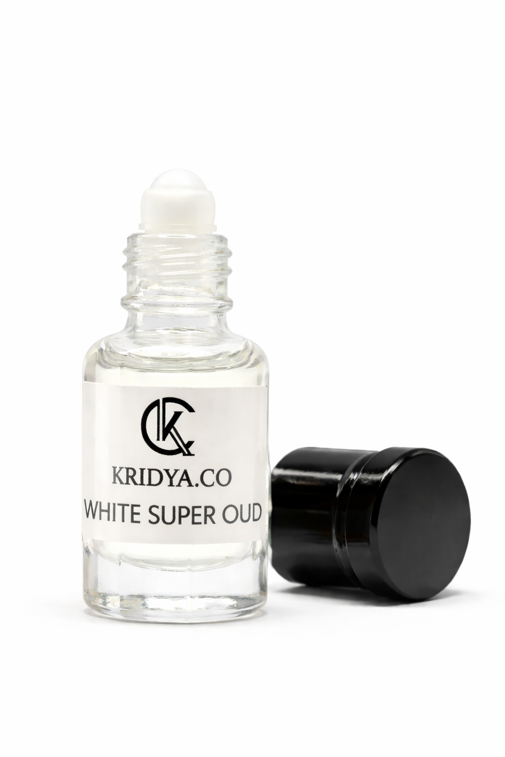 KRIDYA.CO White Super Oud – Alcohol-Free Woody Musk Perfume Oil