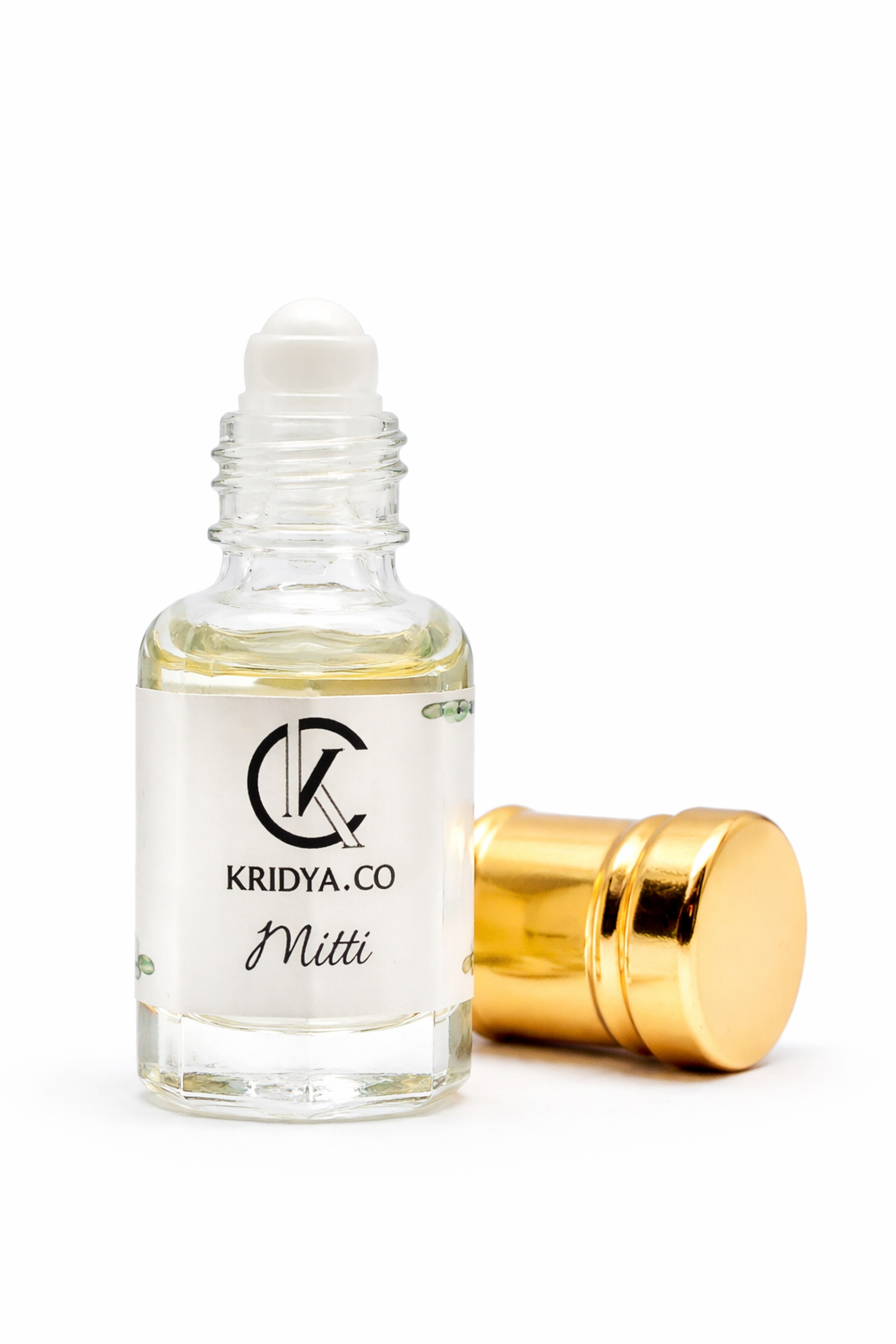 KRIDYA.CO Premium Mitti Attar – Earthy Petrichor Perfume Oil