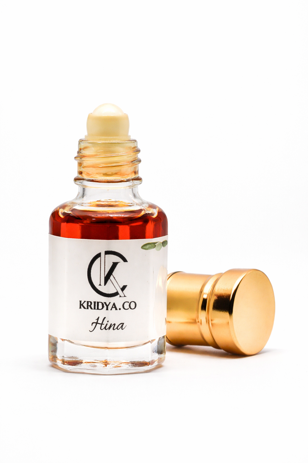 KRIDYA.CO Hina Attar – Warm Herbal Alcohol-Free Fragrance