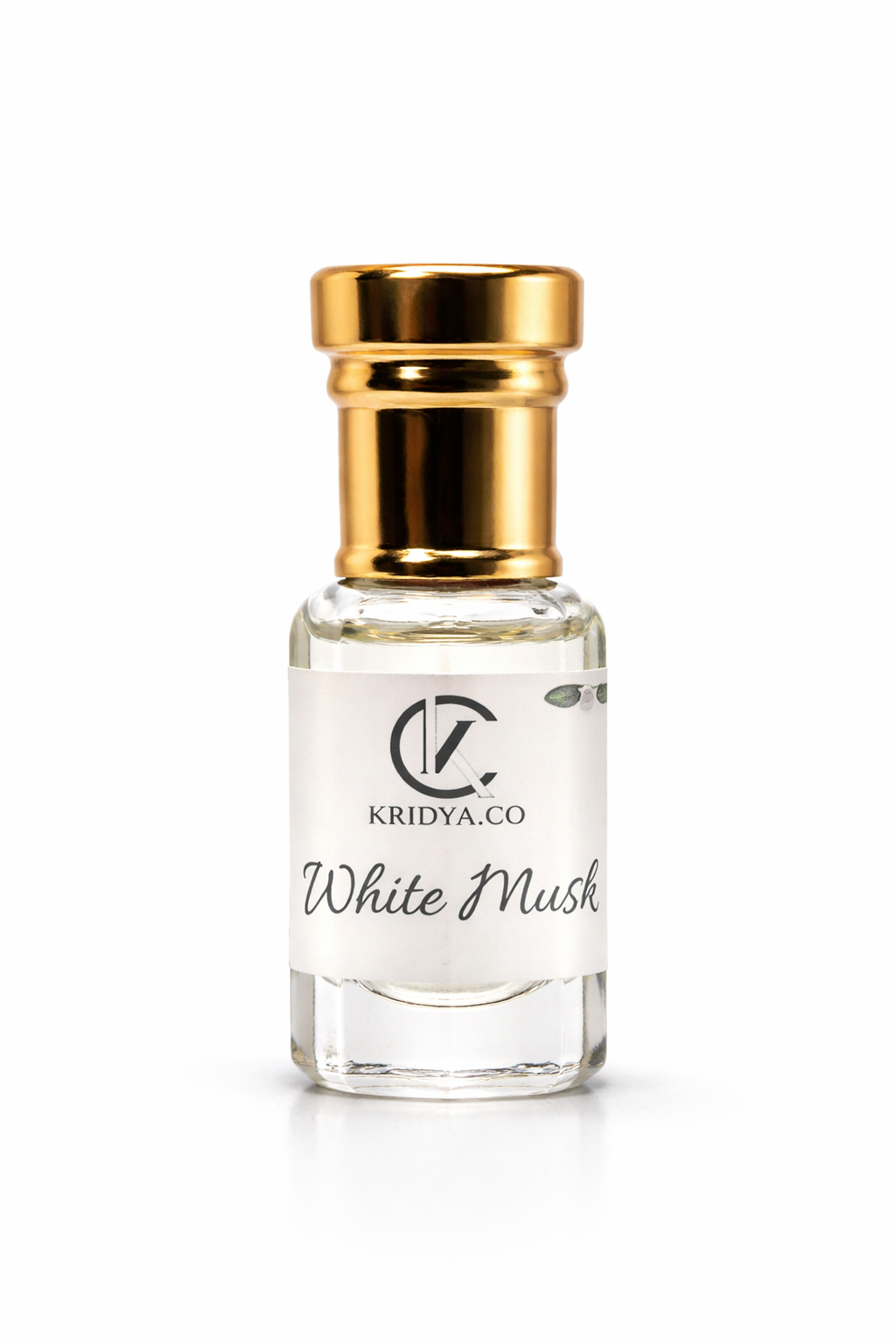 KRIDYA.CO Premium White Musk Attar – Soft Clean Musky Perfume Oil