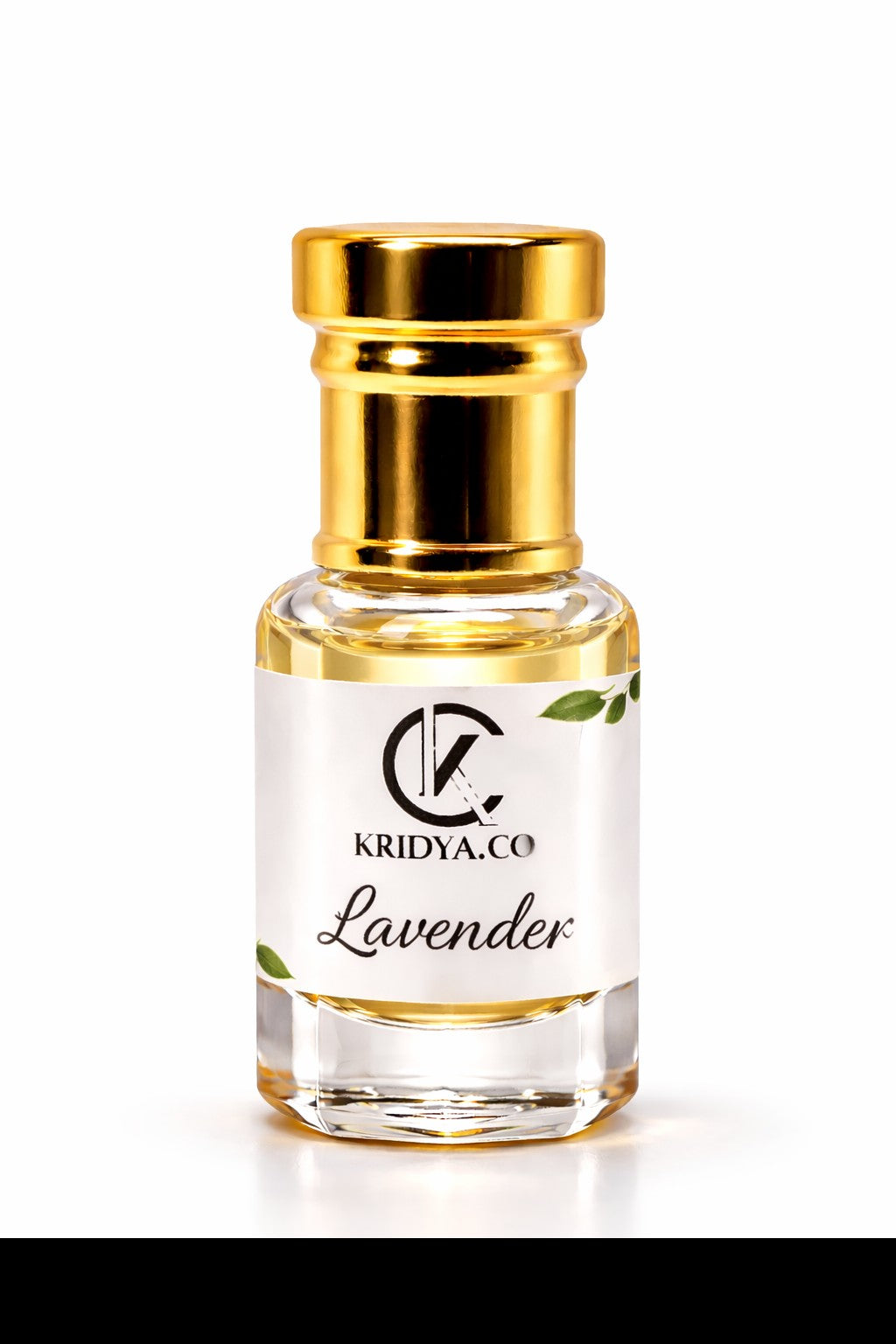 KRIDYA.CO Lavender Attar – Calming Floral Herbal Alcohol-Free Fragrance