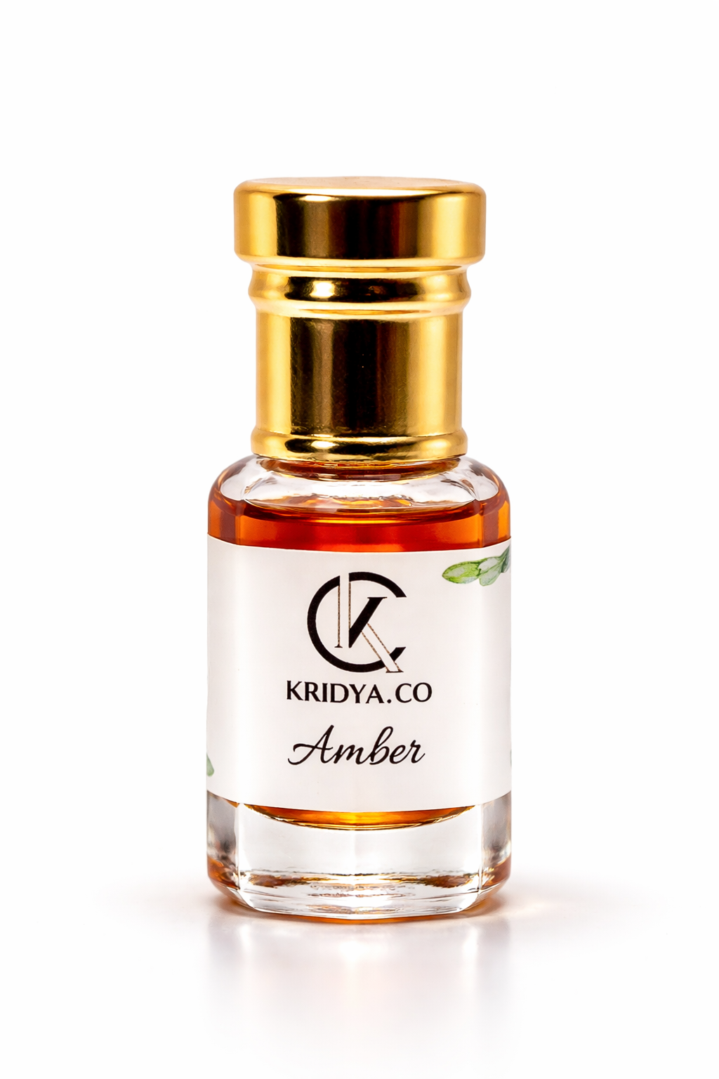 KRIDYA.CO Premium Amber Attar – Warm Oriental Perfume Oil