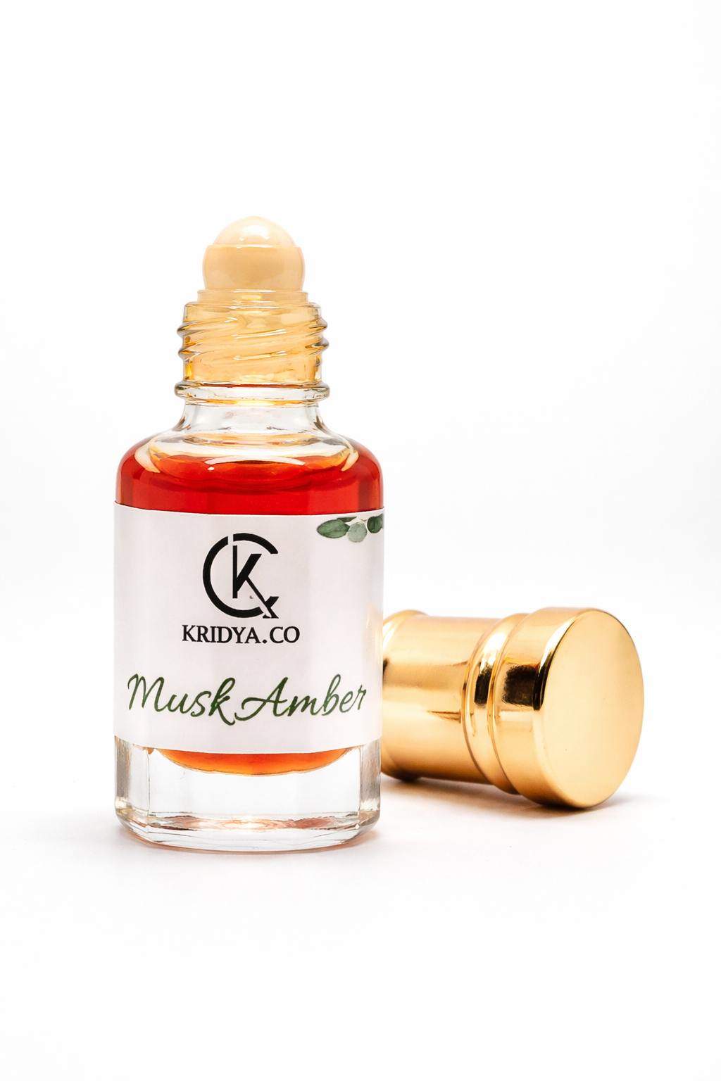 KRIDYA.CO Premium Musk Amber Attar – Warm Oriental Perfume Oil
