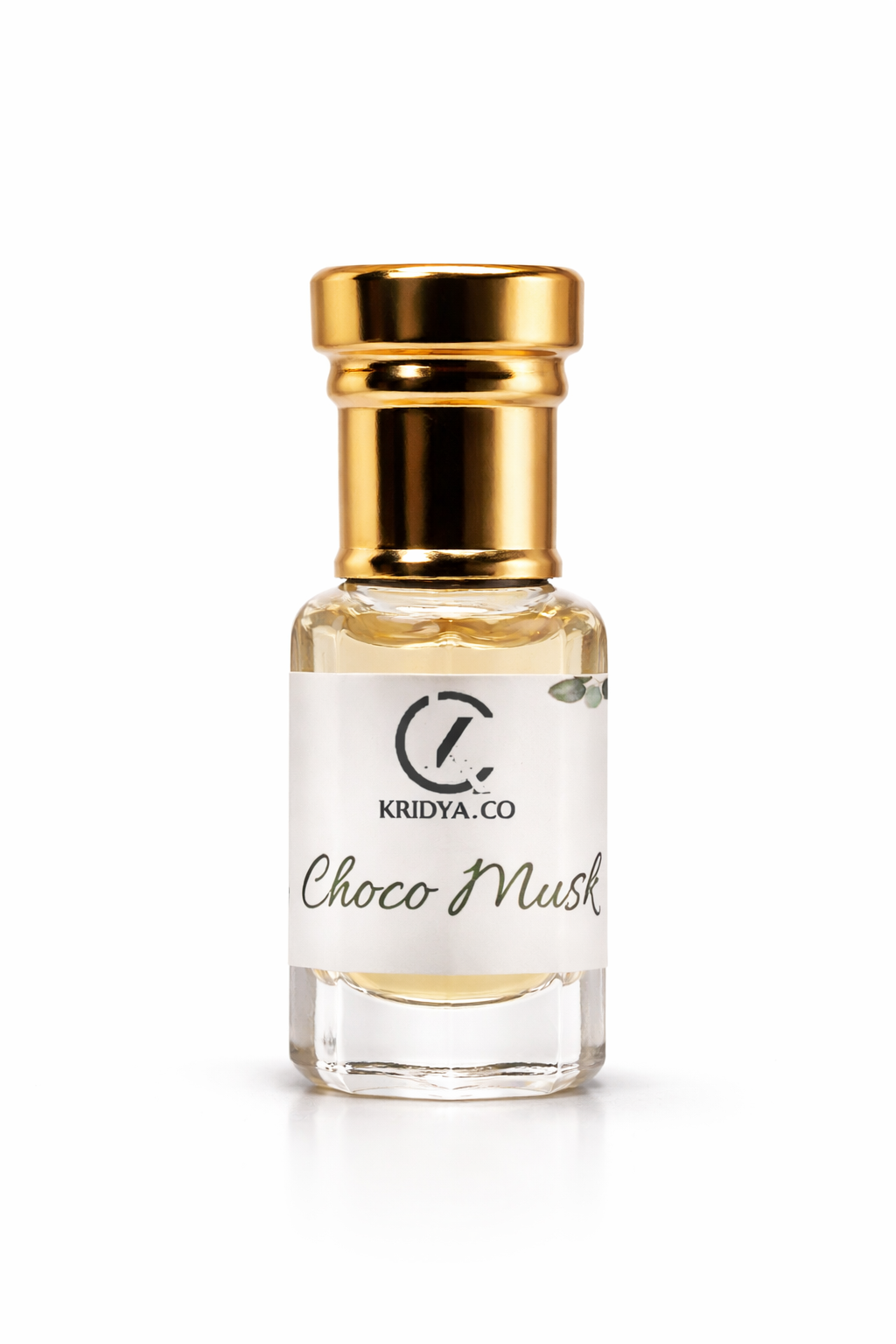 KRIDYA.CO Choco Musk Attar – Chocolate Vanilla Musky Alcohol-Free Fragrance